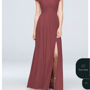 David's Bridal Chianti Maxi Dress